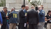 Law enforcement DC police and FBI agents