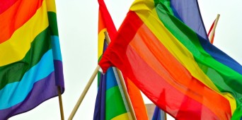 Rainbow flags