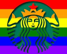 starbucks rainbow
